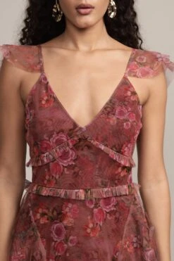 Malin Maxi Dress In Purple Floral 13 Malin Maxi Dress In Purple Floral -Laceand Beads MalinMaxiDressinPurpleFloralA 10