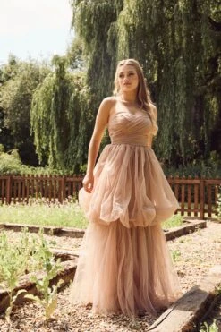 Nala Strapless Maxi Dress In Taupe 15 Nala Strapless Maxi Dress In Taupe -Laceand Beads Nala Maxi in Taupe 2 5e8d8920 b8b4 47fb badd 2570fdcffdb4