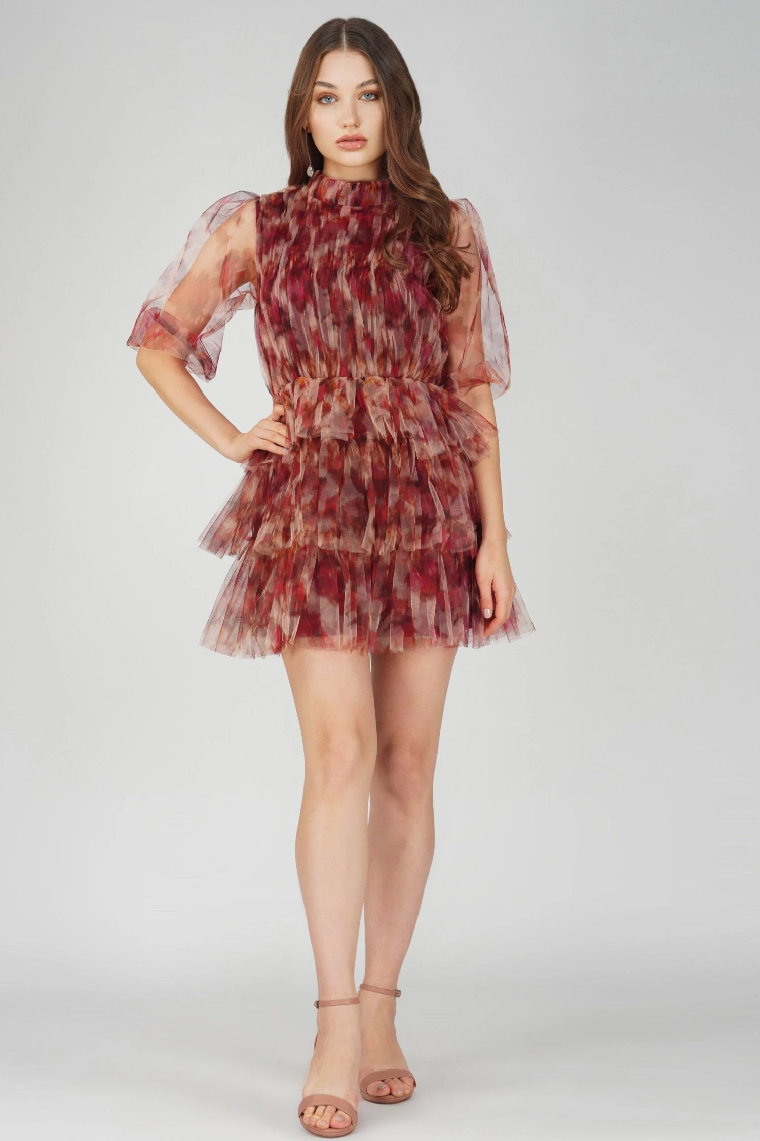 Nalani Rose Floral Mini Dress 2 Nalani Rose Floral Mini Dress - Image 2