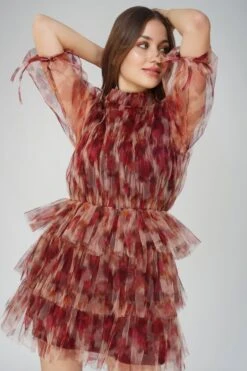 Nalani Rose Floral Mini Dress 6 Nalani Rose Floral Mini Dress -Laceand Beads NalaniEdited 3