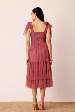 Ollie Midi Dress In Orchid 9 Ollie Midi Dress In Orchid -Laceand Beads Ollie Midi in Orchid 2