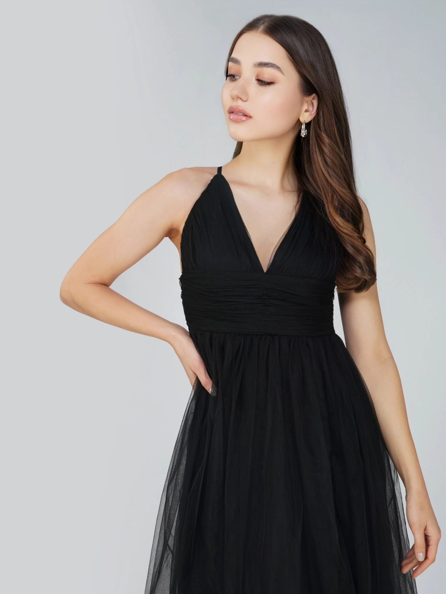 Opal Tulle Maxi Dress In Black 11 Opal Tulle Maxi Dress In Black - Image 11