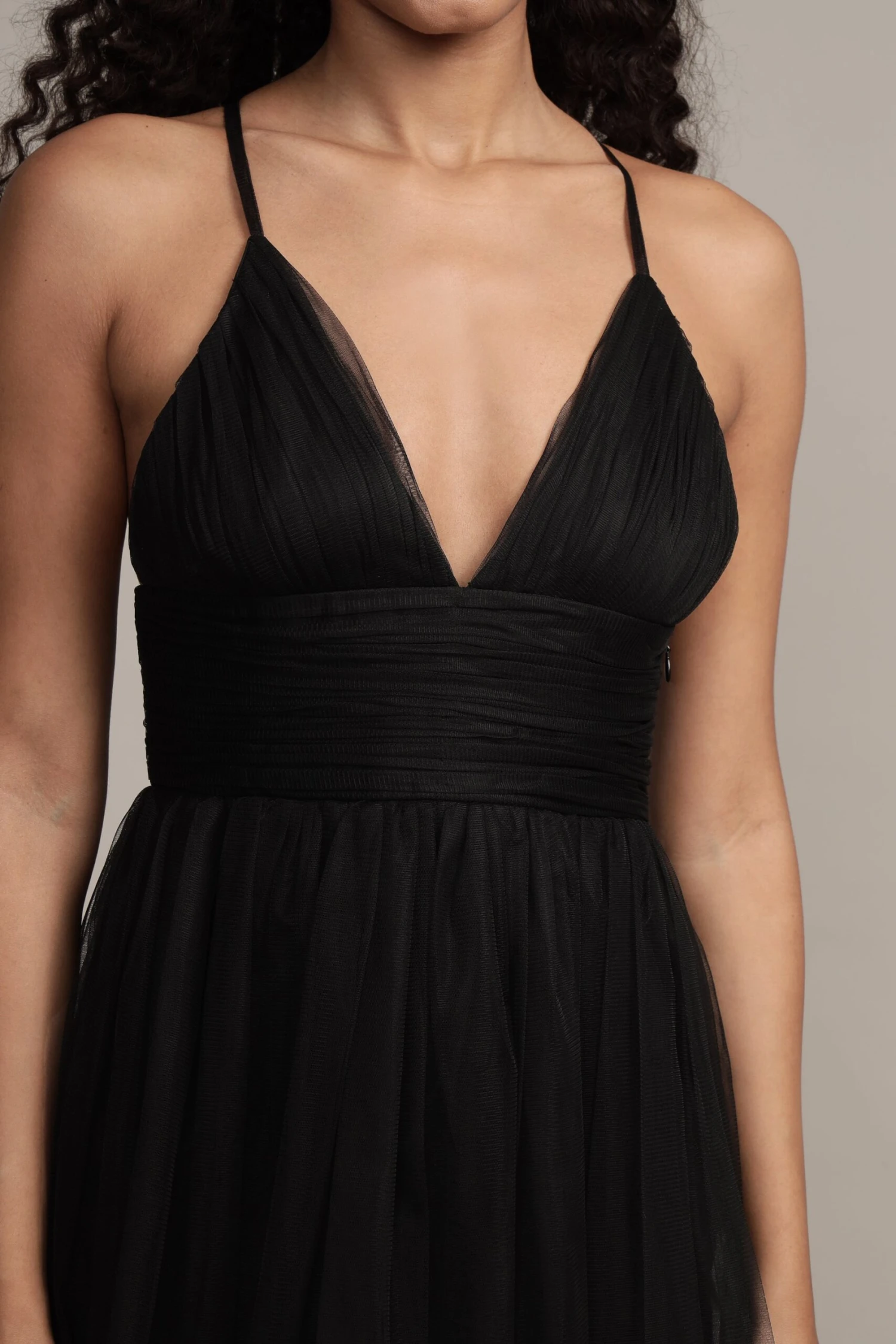 Opal Tulle Maxi Dress In Black 9 Opal Tulle Maxi Dress In Black - Image 9