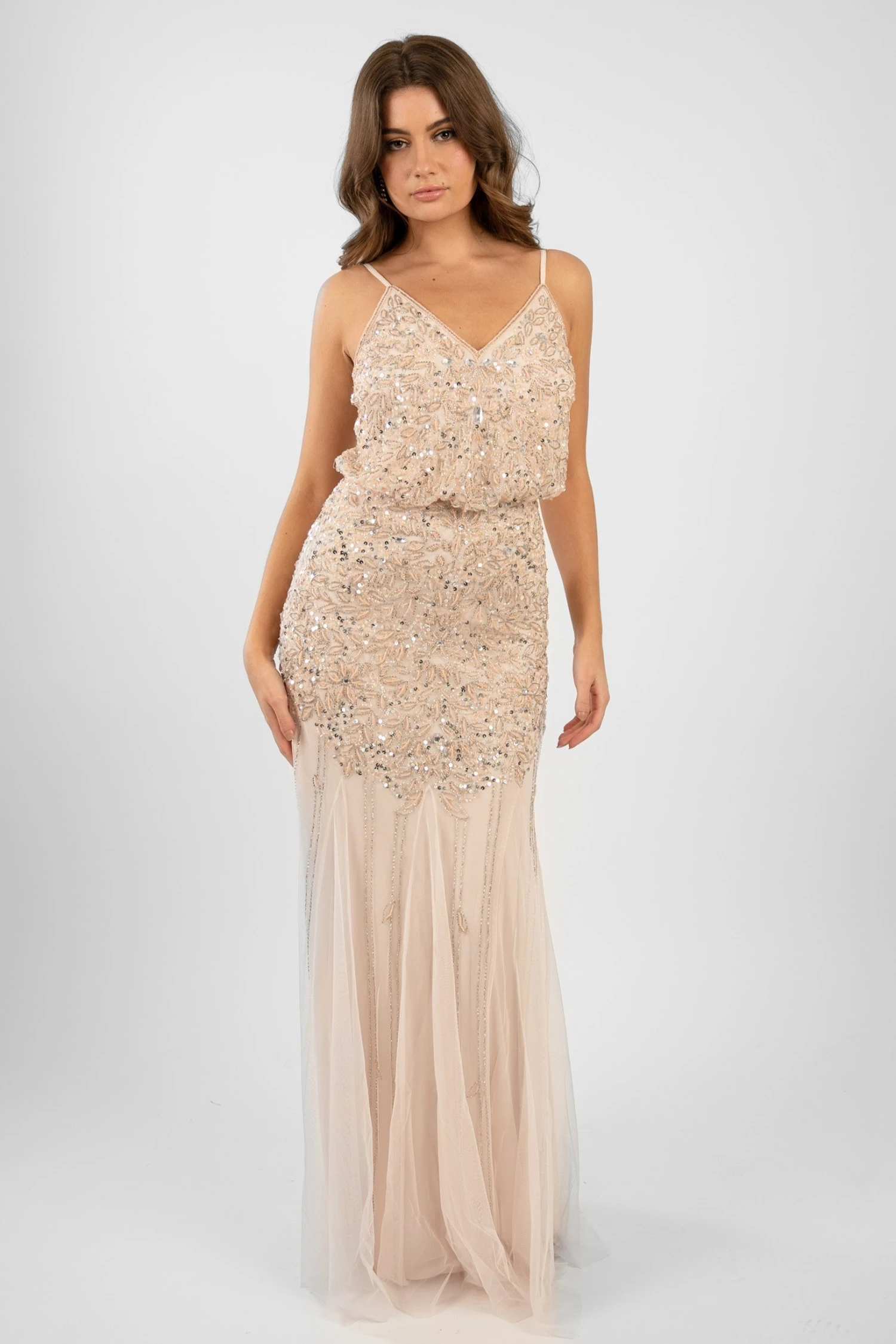 Ophelia Blush Pink Occasion Dress 2 Ophelia Blush Pink Occasion Dress - Image 2