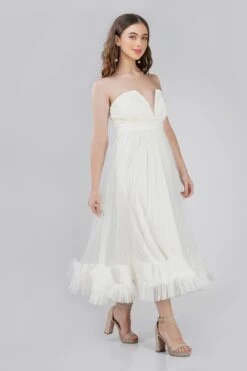 Orion Bridal Tulle Midi Dress In Ivory 13 Orion Bridal Tulle Midi Dress In Ivory -Laceand Beads OrionWhite 5 resized