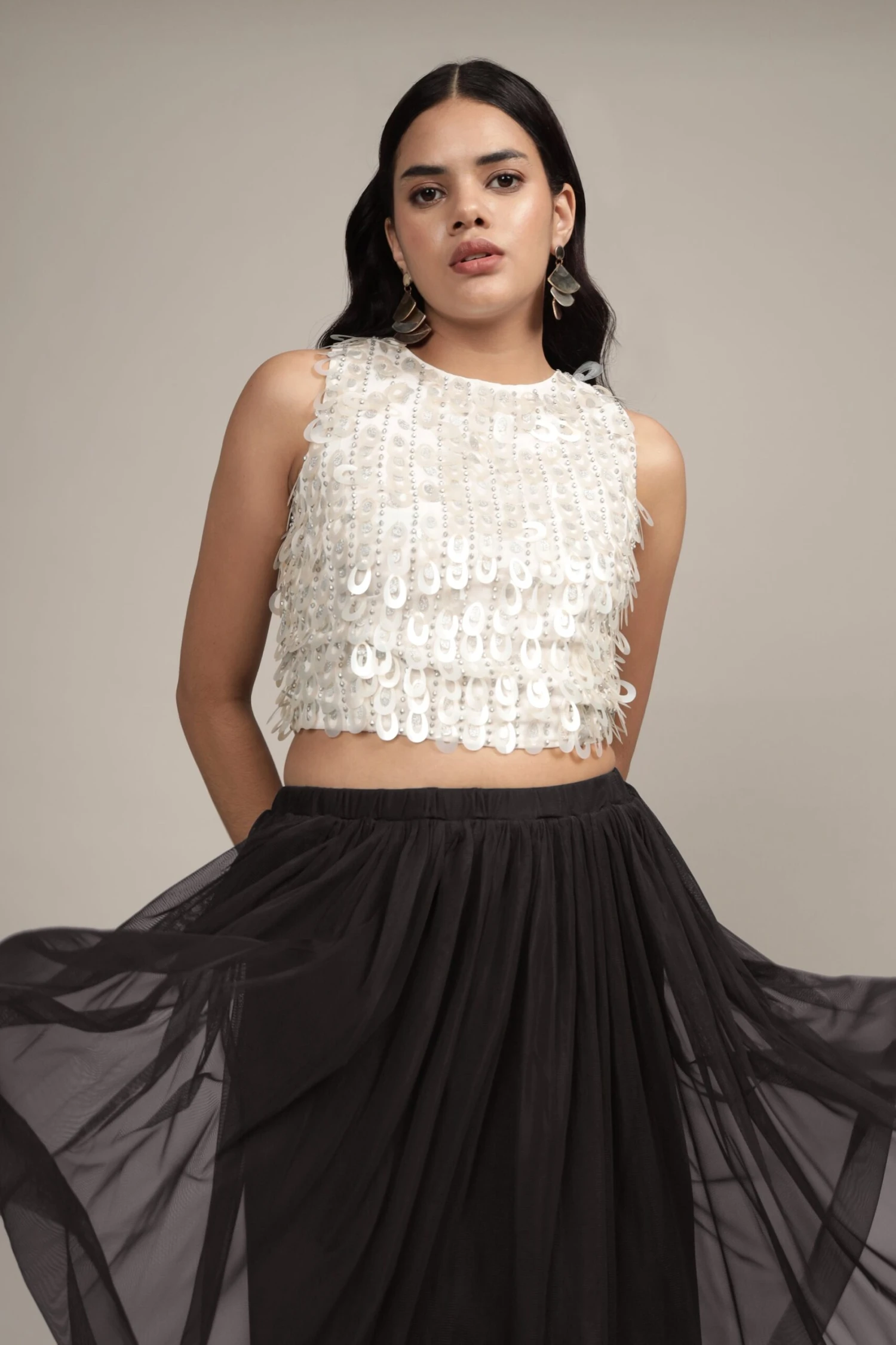 Peruvian Top In White 7 Peruvian Top In White - Image 7