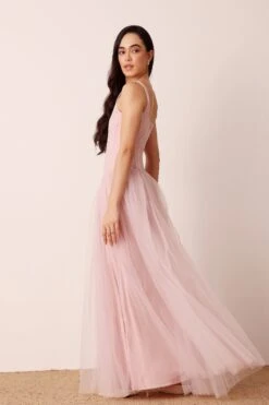 Quest Corset Maxi Dress In Powder Pink 11 Quest Corset Maxi Dress In Powder Pink -Laceand Beads QuestMaxiinPowderPink 3