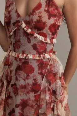 Malin Maxi Dress In Rose Floral 13 Malin Maxi Dress In Rose Floral -Laceand Beads RESIZED Malin Maxi in Rose Floral 11