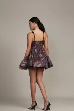 Raelynn Mini Dress In Plum Floral 11 Raelynn Mini Dress In Plum Floral -Laceand Beads RESIZED Raelyn Mini in Plum Floral 2