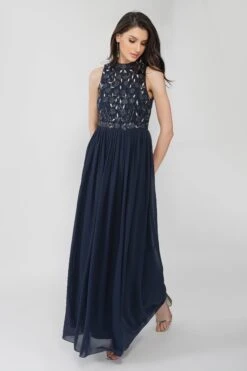 Saffron Floral Embellished And Embroidered Maxi Dress 6 Saffron Floral Embellished And Embroidered Maxi Dress -Laceand Beads Saffron 1 c662d64f b475 4d7a 8f68 eabb3eb6cea9