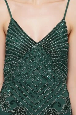 Sara Emerald Embellished Maxi Dress 18 Sara Emerald Embellished Maxi Dress -Laceand Beads SaraMaxiDress 4