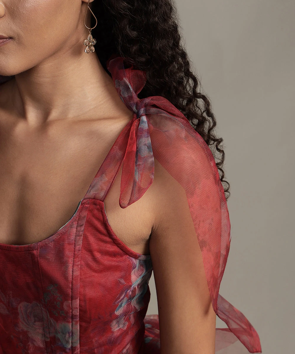 Sava Mini Dress In Red Print 10 Sava Mini Dress In Red Print - Image 10