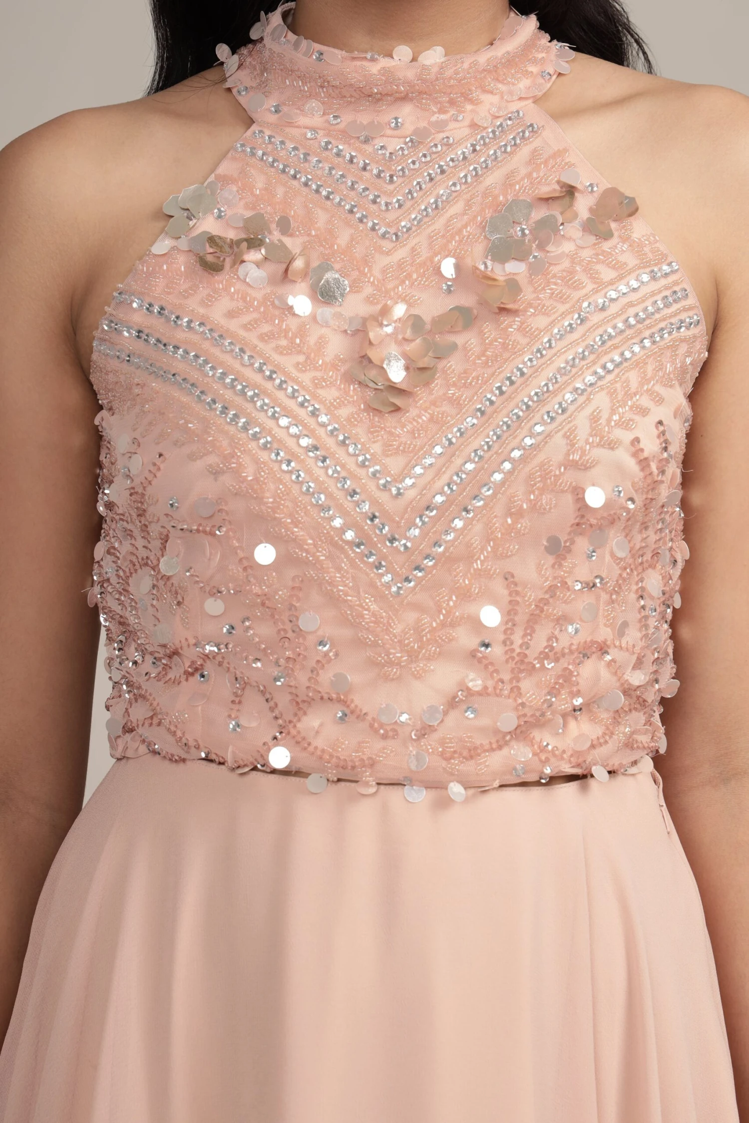 Shalice Nude Beaded Top 8 Shalice Nude Beaded Top - Image 8