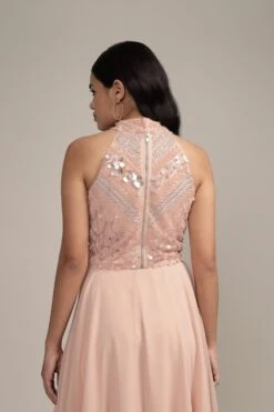 Shalice Nude Beaded Top 17 Shalice Nude Beaded Top -Laceand Beads Shalice Top in Nude 5