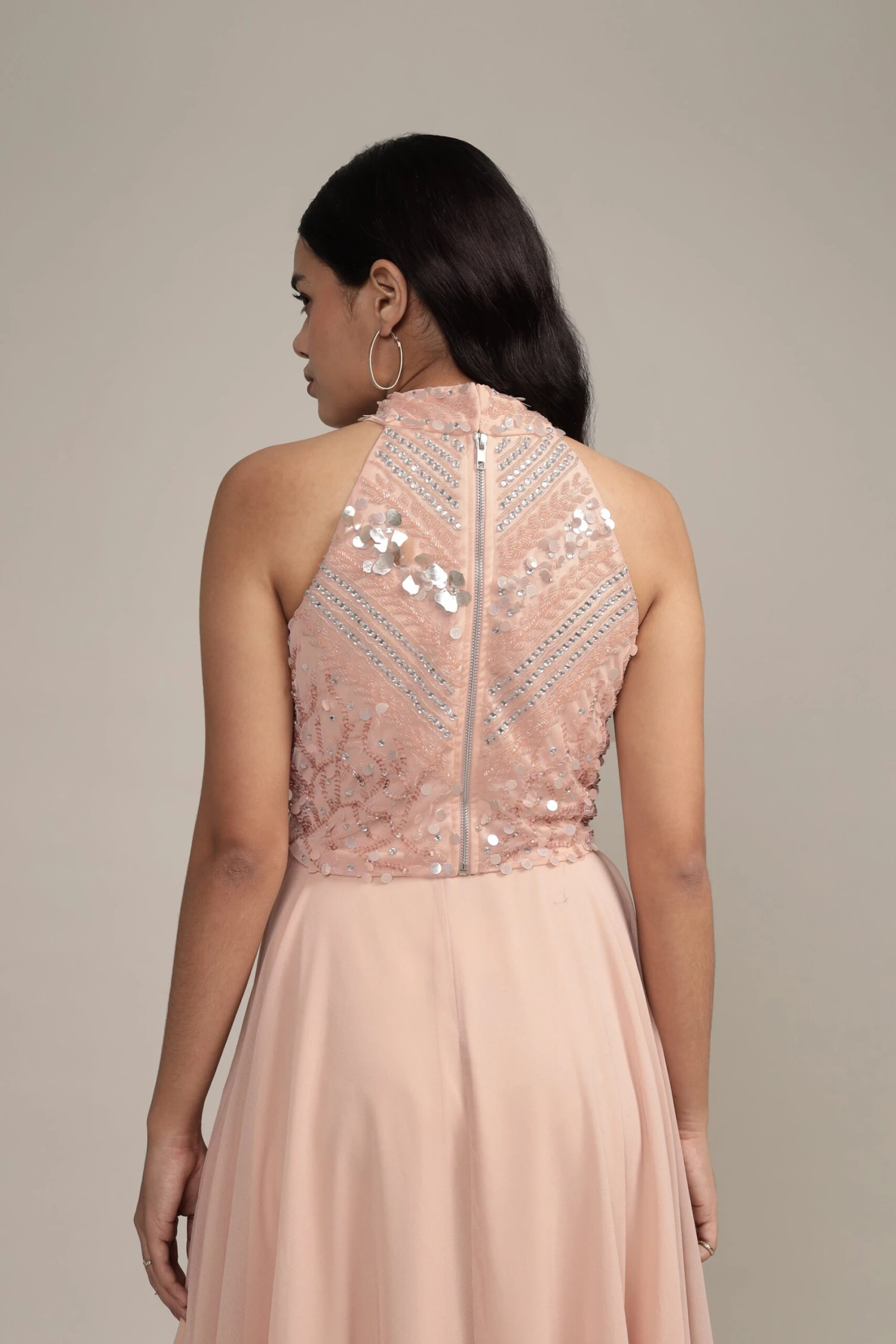 Shalice Nude Beaded Top 7 Shalice Nude Beaded Top - Image 7