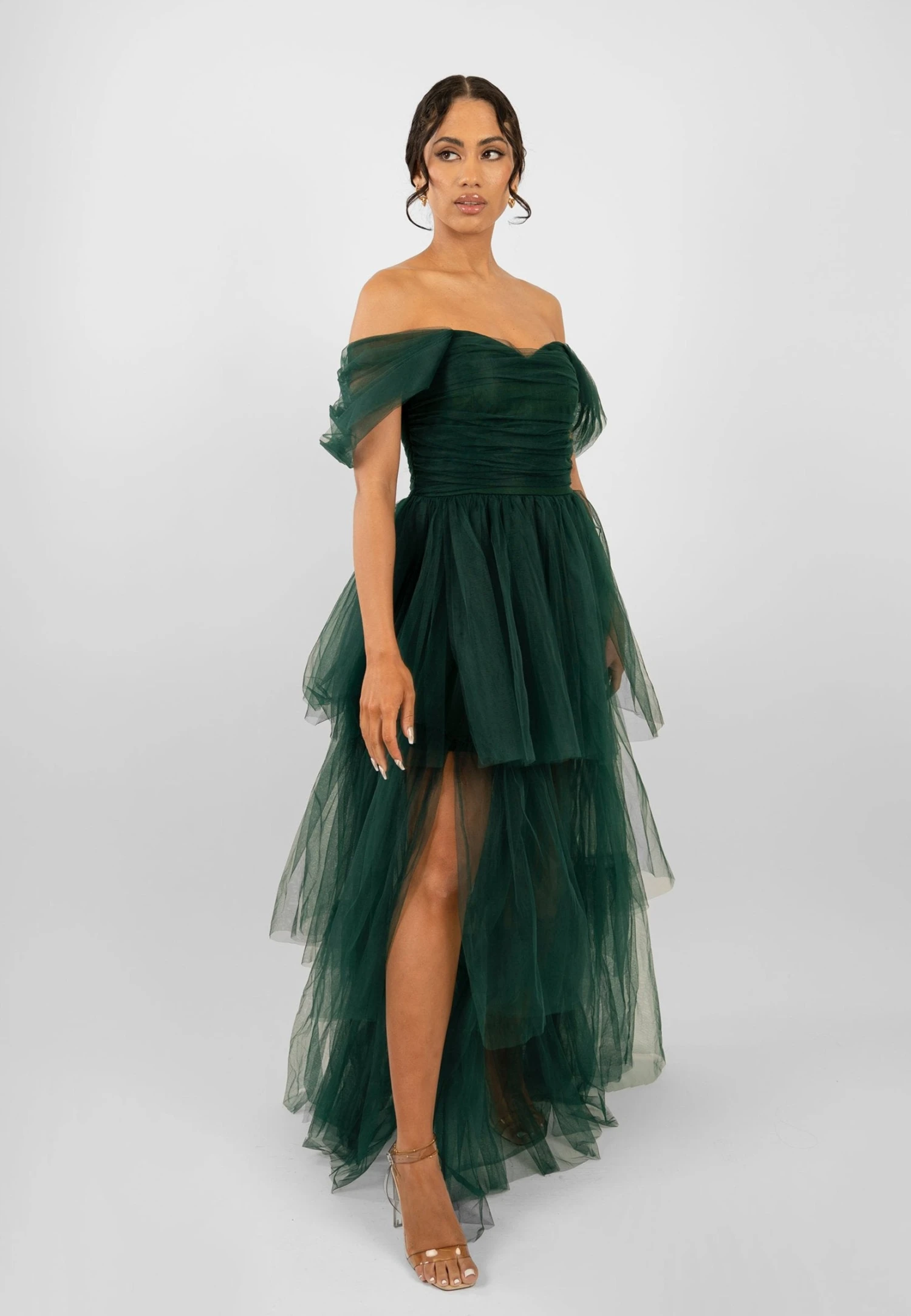 Sydney Maxi Dress In Forest Green 1 Sydney Maxi Dress In Forest Green