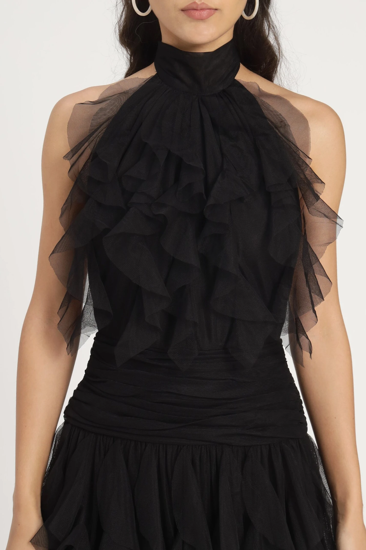 Tabitha Maxi Ruffle Dress In Black 15 Tabitha Maxi Ruffle Dress In Black - Image 15