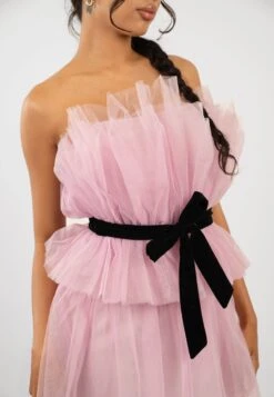 Nash Pink Tulle Mini Dress 8 Nash Pink Tulle Mini Dress -Laceand Beads nASHmINIdRESS 4