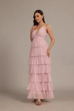 Oakley Maxi Dress In Powder Pink 10 Oakley Maxi Dress In Powder Pink -Laceand Beads nitya12353