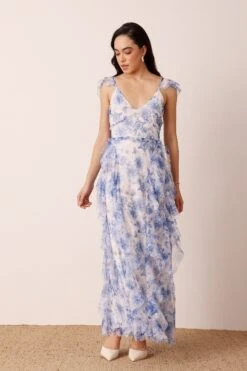 Malin Maxi Dress In Blue Print 8 Malin Maxi Dress In Blue Print -Laceand Beads nitya32187